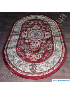 Килим Super Elmas 3655 red-ivory ov